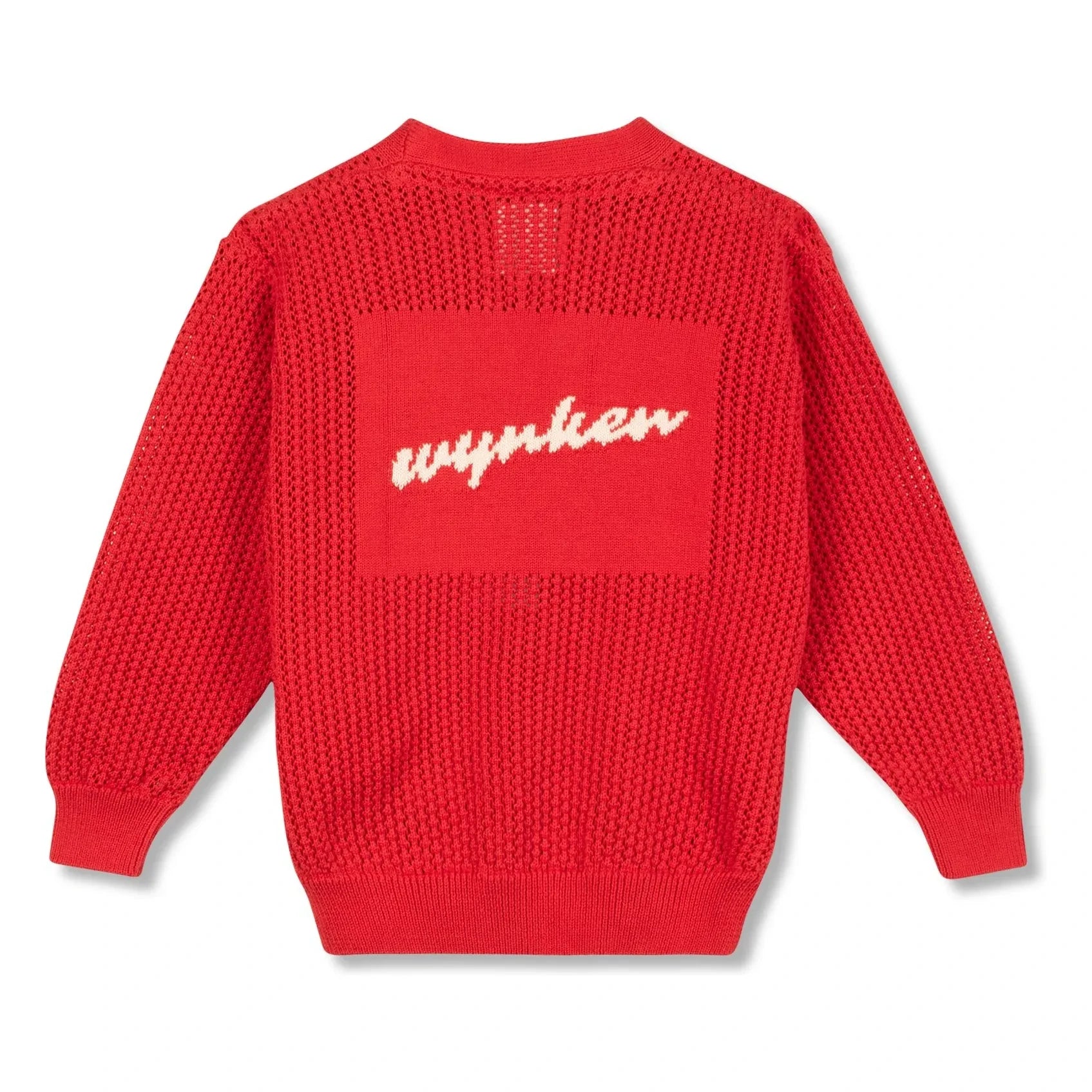 Wynken - Bio-Baumwoll-Cardigan | Rot