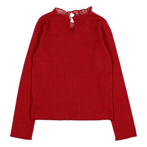 Búho - Alev Çarkı Tişört | Kiraz kırmızısı