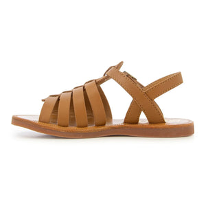 Pom d'Api - Plagette Schnürsandalen | Camel