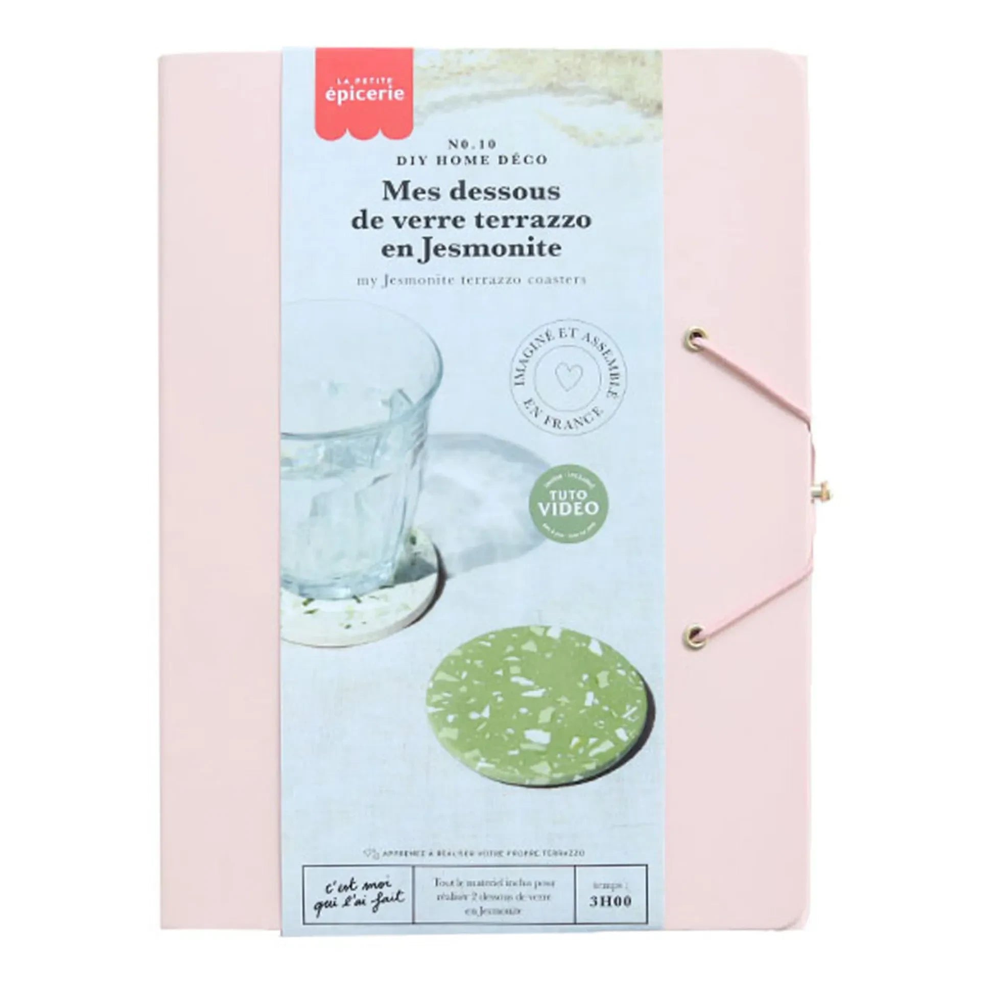 La Petite Épicerie – DIY Jesmonit-Untersetzer | Grün