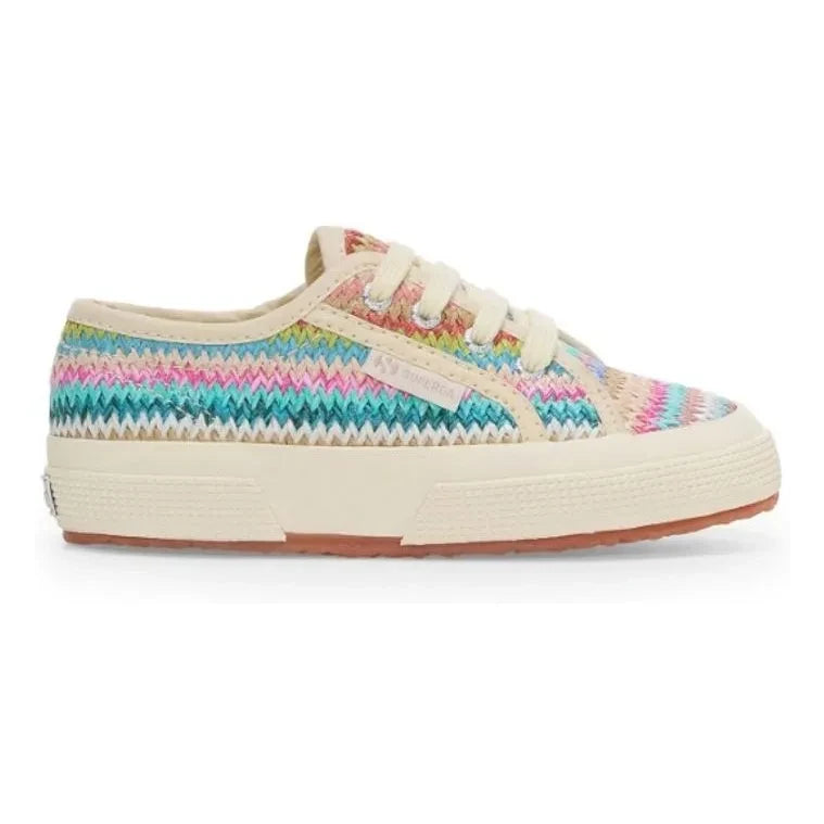Superga - Schnürschuh 2750 Raphia | Pastell