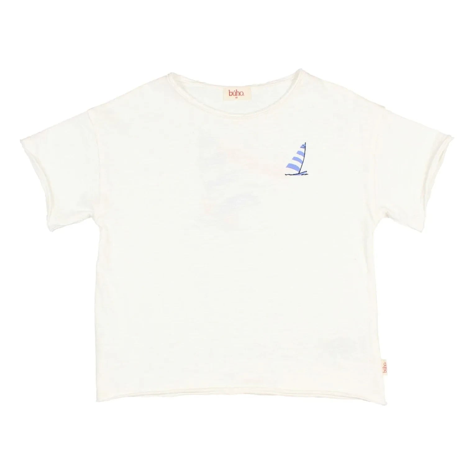 Búho - Waikiki Bio-Baumwoll-T-Shirt | Weiß