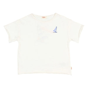 Búho - Waikiki Bio-Baumwoll-T-Shirt | Weiß