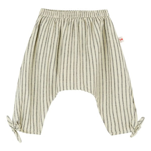 Emile et Ida - Gestreifte Sarouel-Hose | Natur