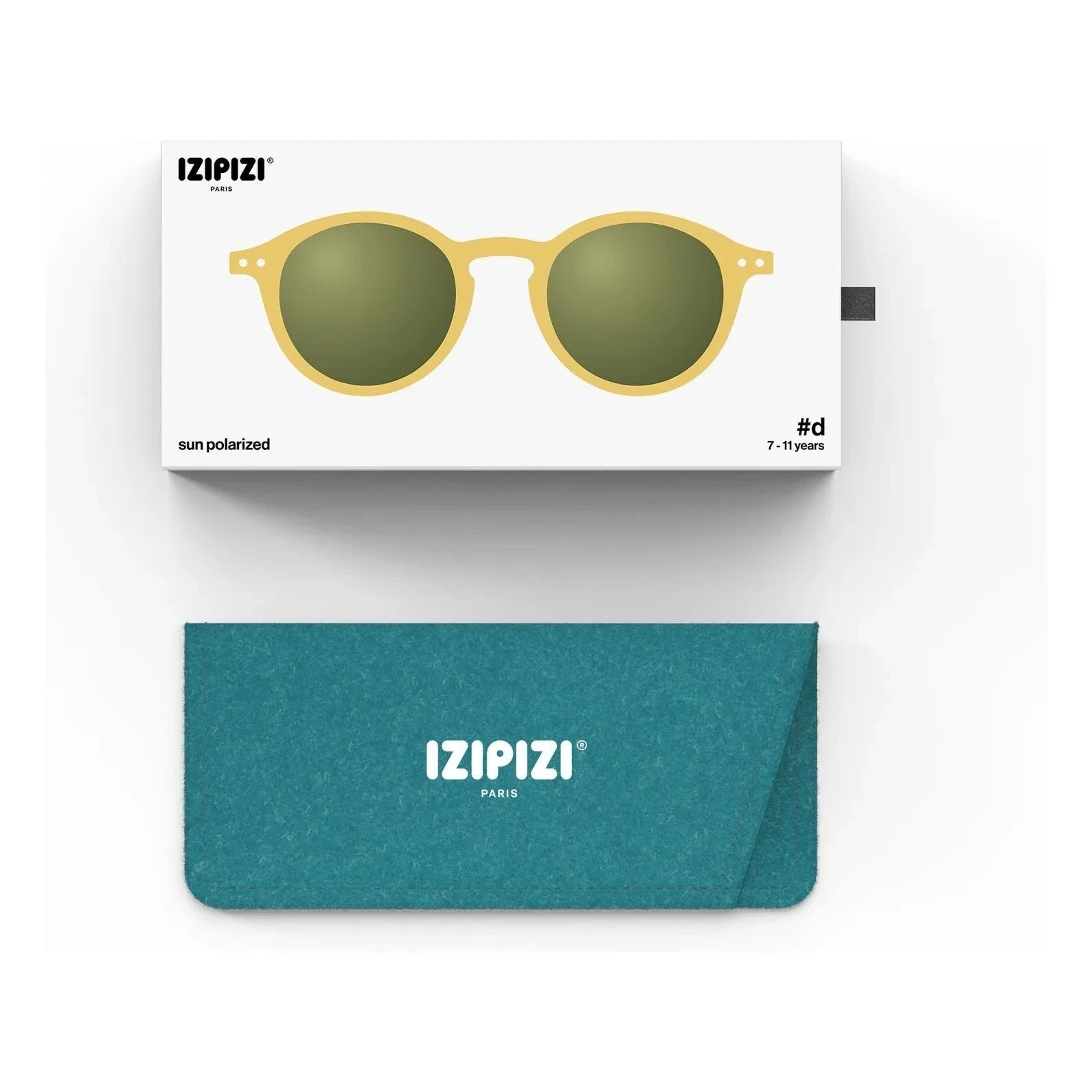 IZIPIZI - #D Junior Sonnenbrille | Gelb