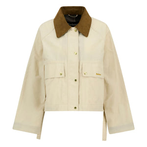 Barbour - Medland wasserdichte Jacke | Creme