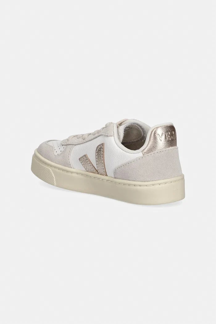 Çocuk Deri Sneaker Veja Small V-10 Laces
