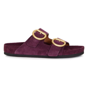 Rivecour - Mules n°62 Schweden | Aubergine