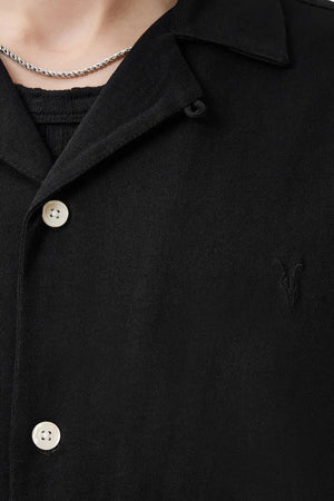 AllSaints Erkek Pamuklu Gömlek HUDSON
