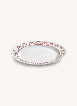 Serax - Charly Wellenmuster Teller - 2er Set | Lila