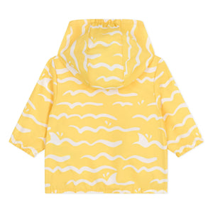 Petit Bateau - Barcelle Jacke aus recyceltem Material | Senfgelb