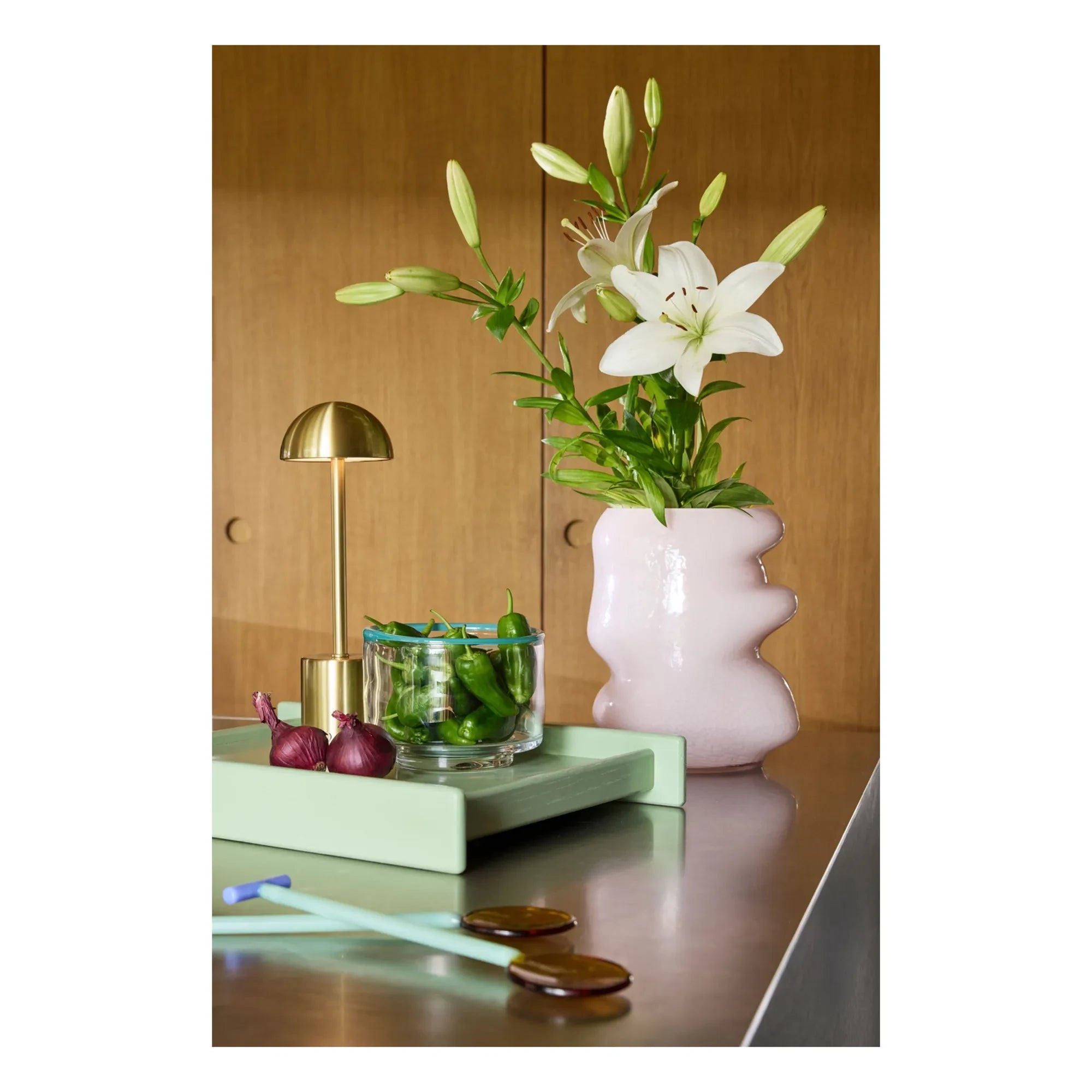Hübsch - Lote Vase | Hellrosa