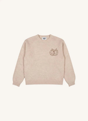 Hundred Pieces - Lacy Get Lucky Merinowollpullover | Creme