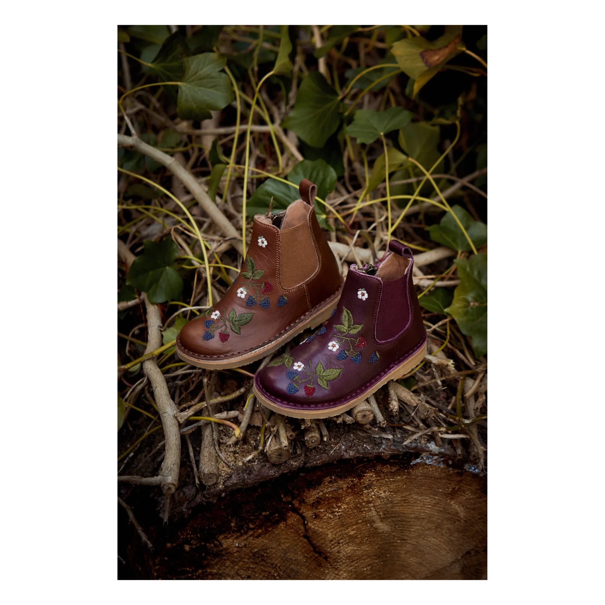 Petit Nord - Reißverschluss-Stiefeletten - Uniqua Kollektion | Plum