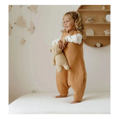 Les Petites Billes - Ourson sehr saisonaler, umwandelbarer Schlafsack mit Füßen | Camel