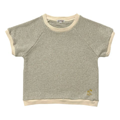 Sunchild - Jaco Kurzarm-Sweatshirt | Grau