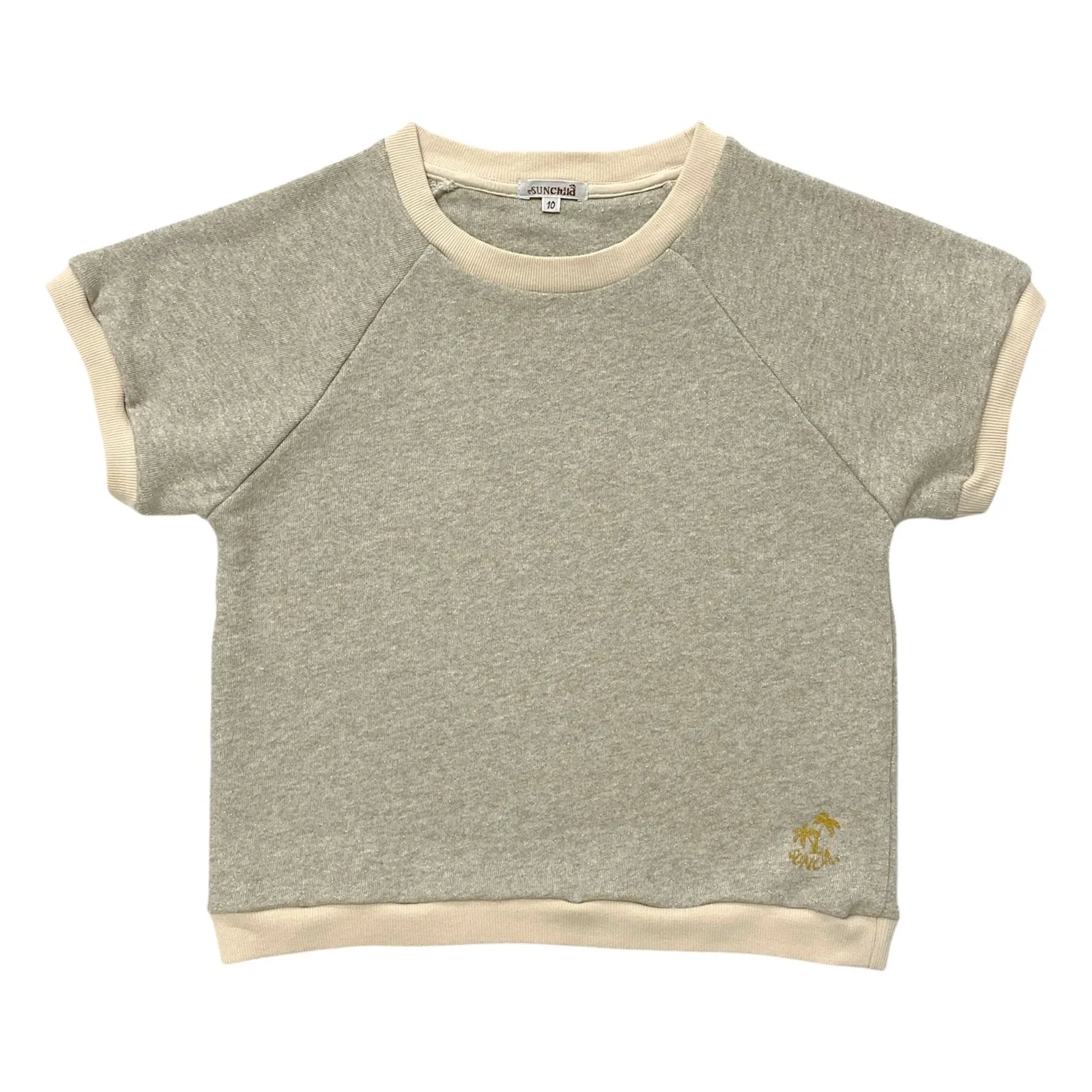 Sunchild - Jaco Kurzarm-Sweatshirt | Grau