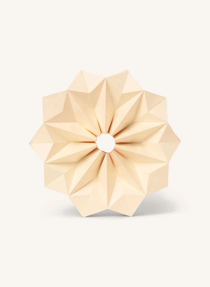 Ferm Living - FSC Papier Weihnachtsstern Sonne | Gebrochenes Weiß