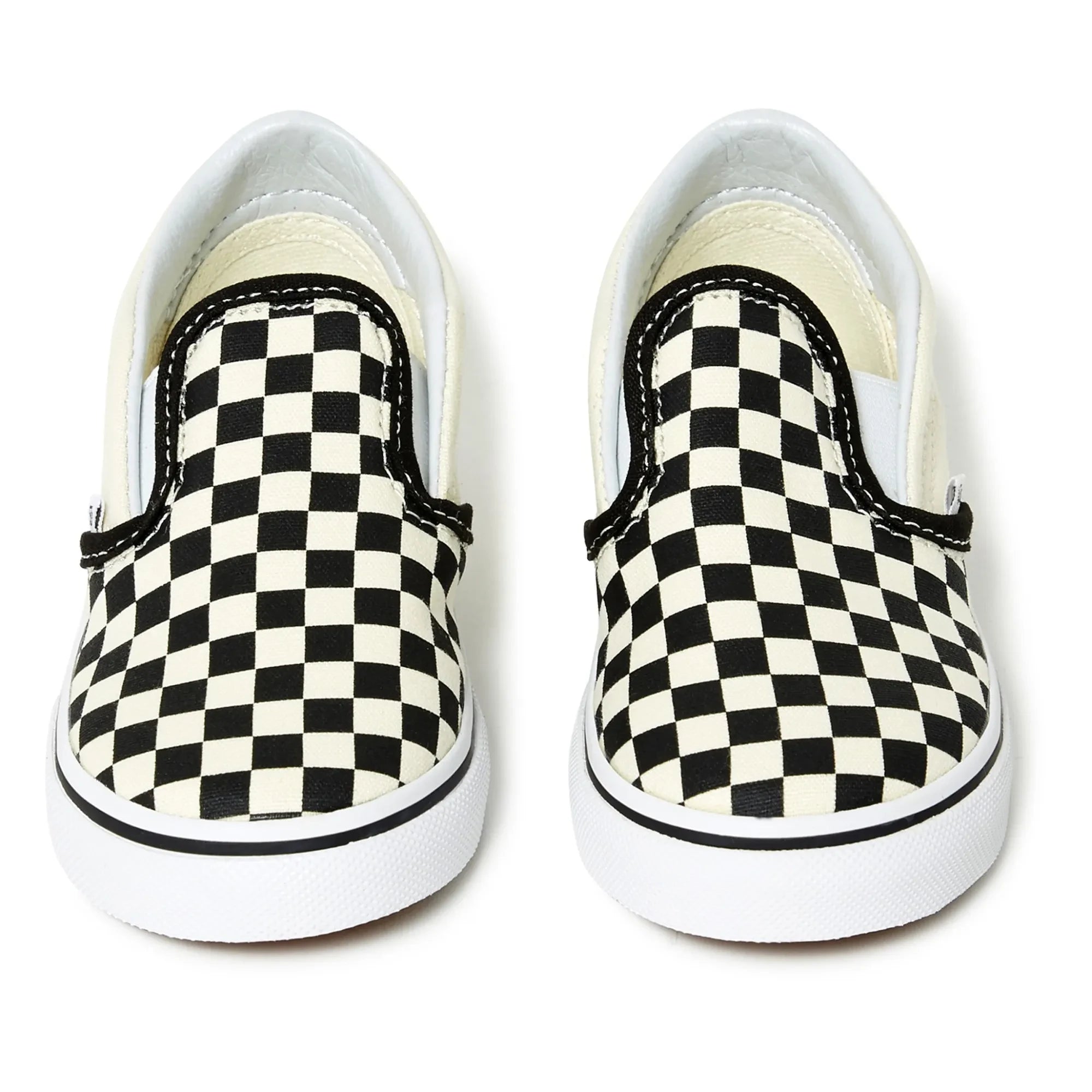Vans - Checkerboard Classic Slip-On Schuhe | Weiß