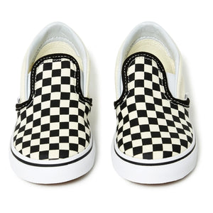 Vans - Checkerboard Classic Slip-On Schuhe | Weiß