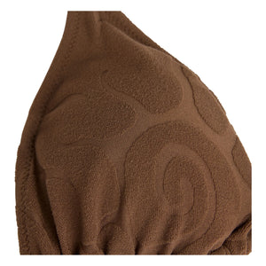 OAS - Sunero Calia Texturiertes Bikini-Oberteil | Braun
