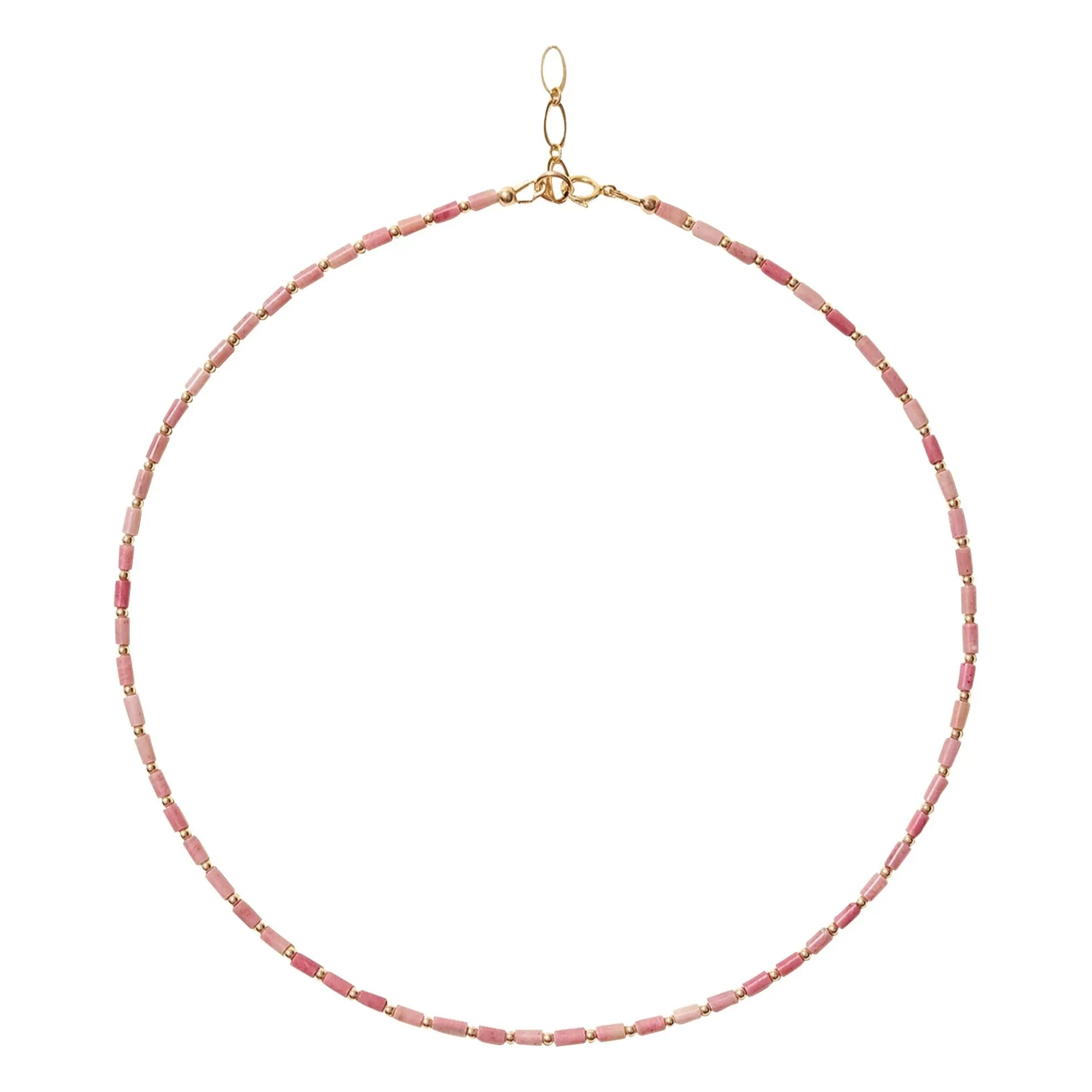 Camille Colette Studio - Halskette Baia Rhodonit | Rosa