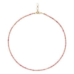 Camille Colette Studio - Halskette Baia Rhodonit | Rosa