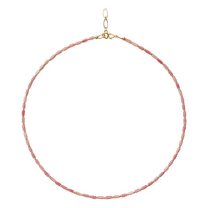 Camille Colette Studio - Halskette Baia Rhodonit | Rosa