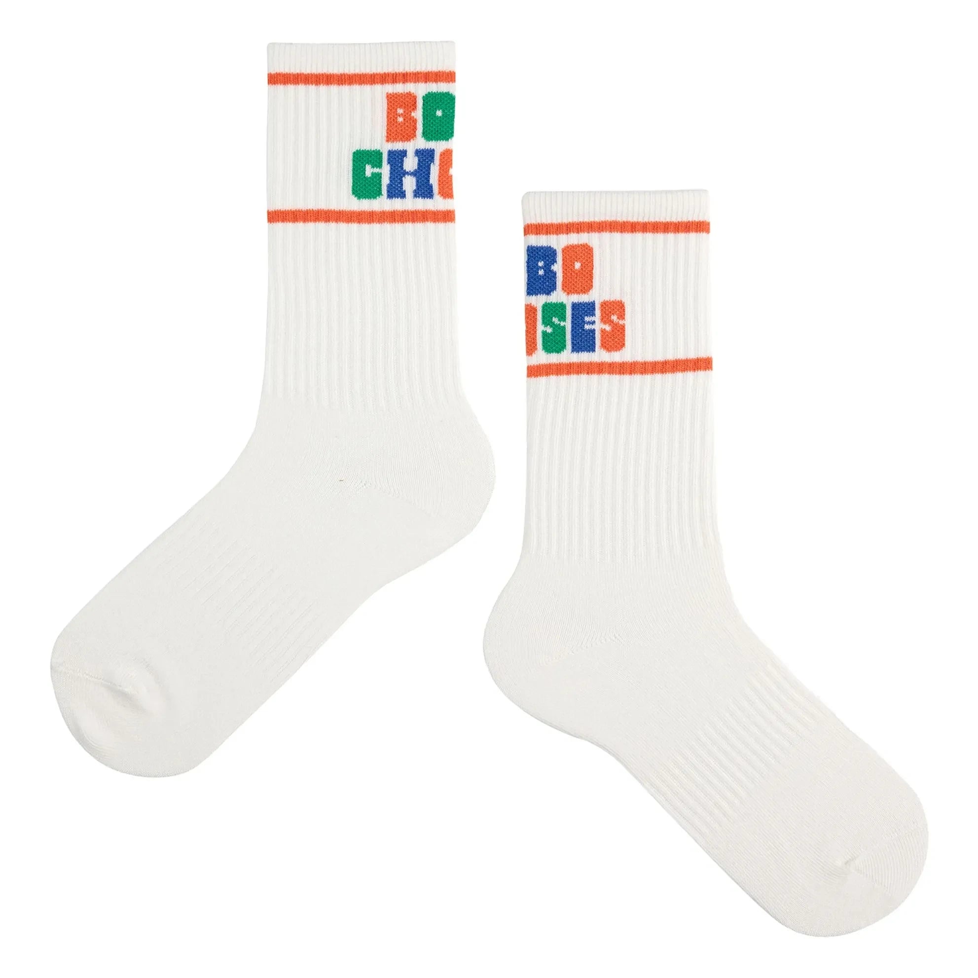 Bobo Choses – Bobo Hohe Bio-Baumwollsocken | Weiß