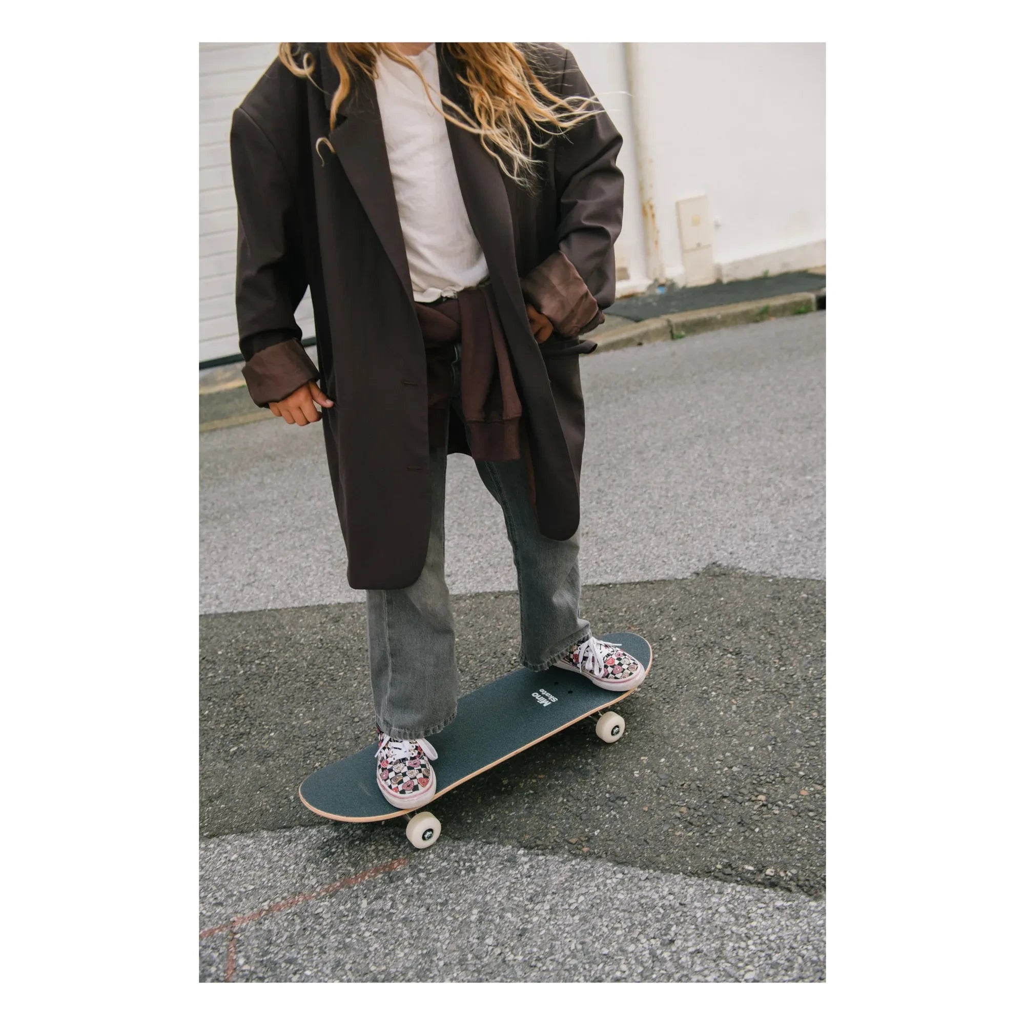 Mino Skateboards - Sunny Damier Skateboard | Grün
