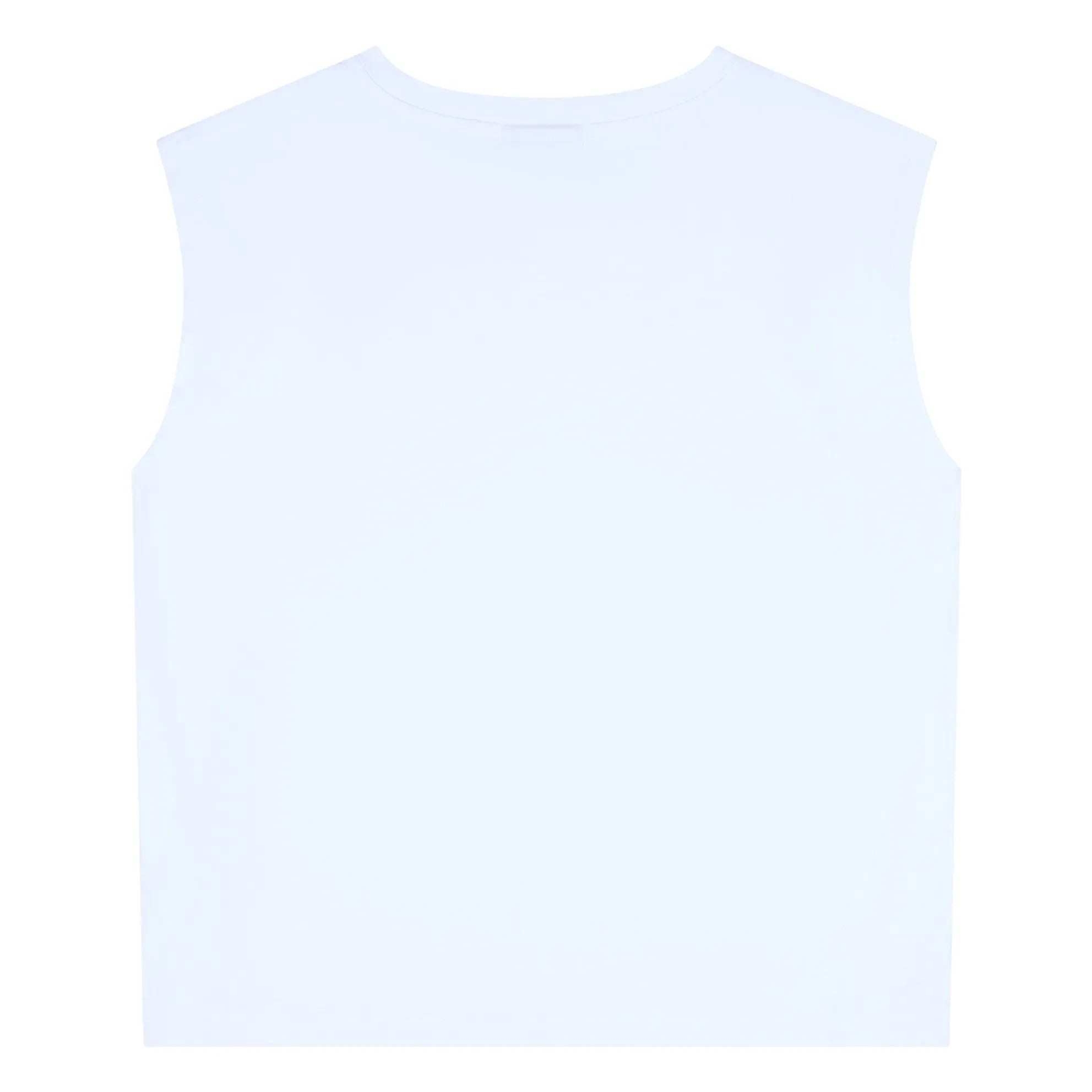 Smallable Woman - Freja Bio-Baumwoll ärmelloses T-Shirt | Weiß