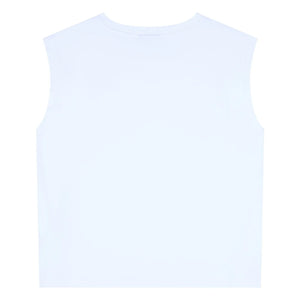Smallable Woman - Freja Bio-Baumwoll ärmelloses T-Shirt | Weiß