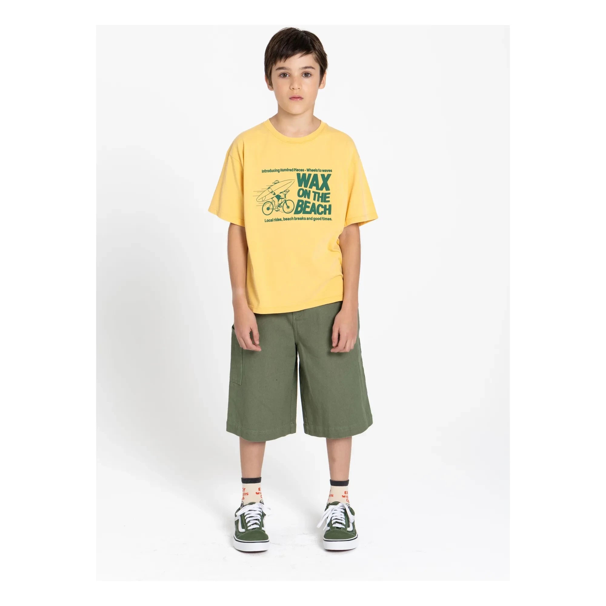Hundred Pieces - Finn T-Shirt aus Bio-Baumwolle | Senf