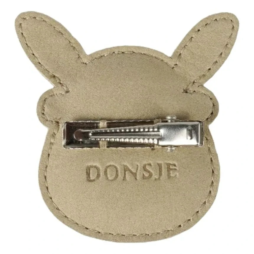 Donsje - Stanzen Brosche Hase | Dunkelbraun