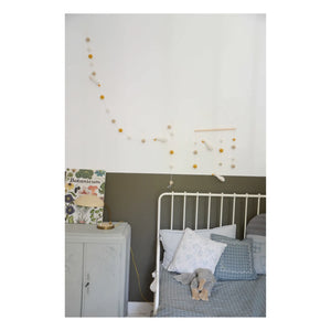 Ruhig – Wandmobile „Gänse“ | Weiß