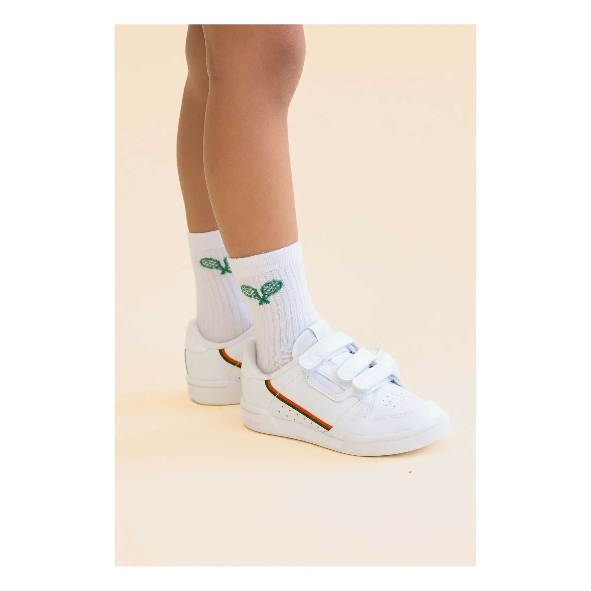 Flöss - Vitus Tennissocken 2er-Pack | Weiß