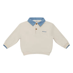 Donsje - Priem Bio-Baumwoll-Sweatshirt | Ecru