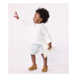Petit Bateau - Taufhemd aus Bio-Baumwolle | Weiß