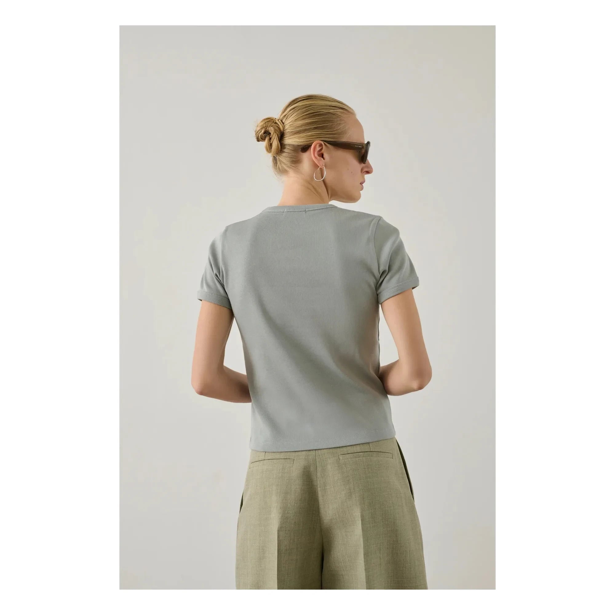 Soeur - Aristide Bio-Baumwoll-T-Shirt | Eisblau