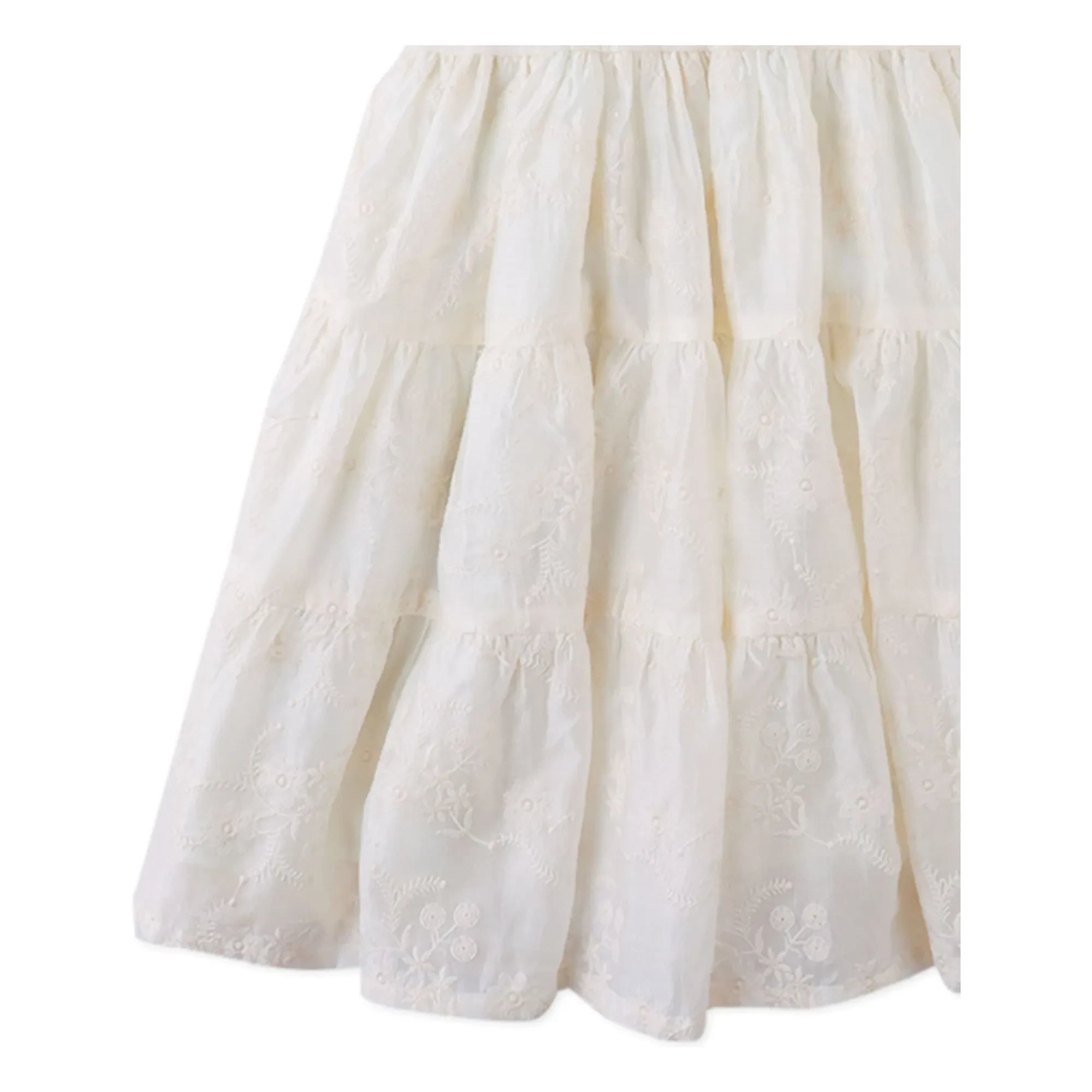 Gingersnaps - Addison Tencel-Kleid mit Volants | Ecru