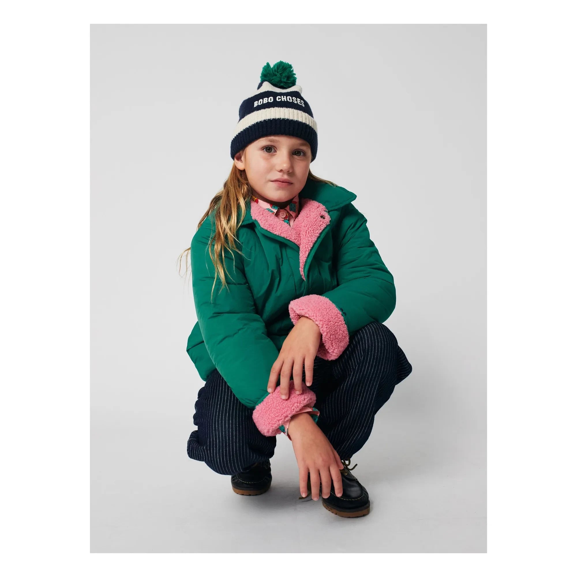 Bobo Choses - Wendbare Wasserdichte Jacke Aus Recycelter Faser | Grün