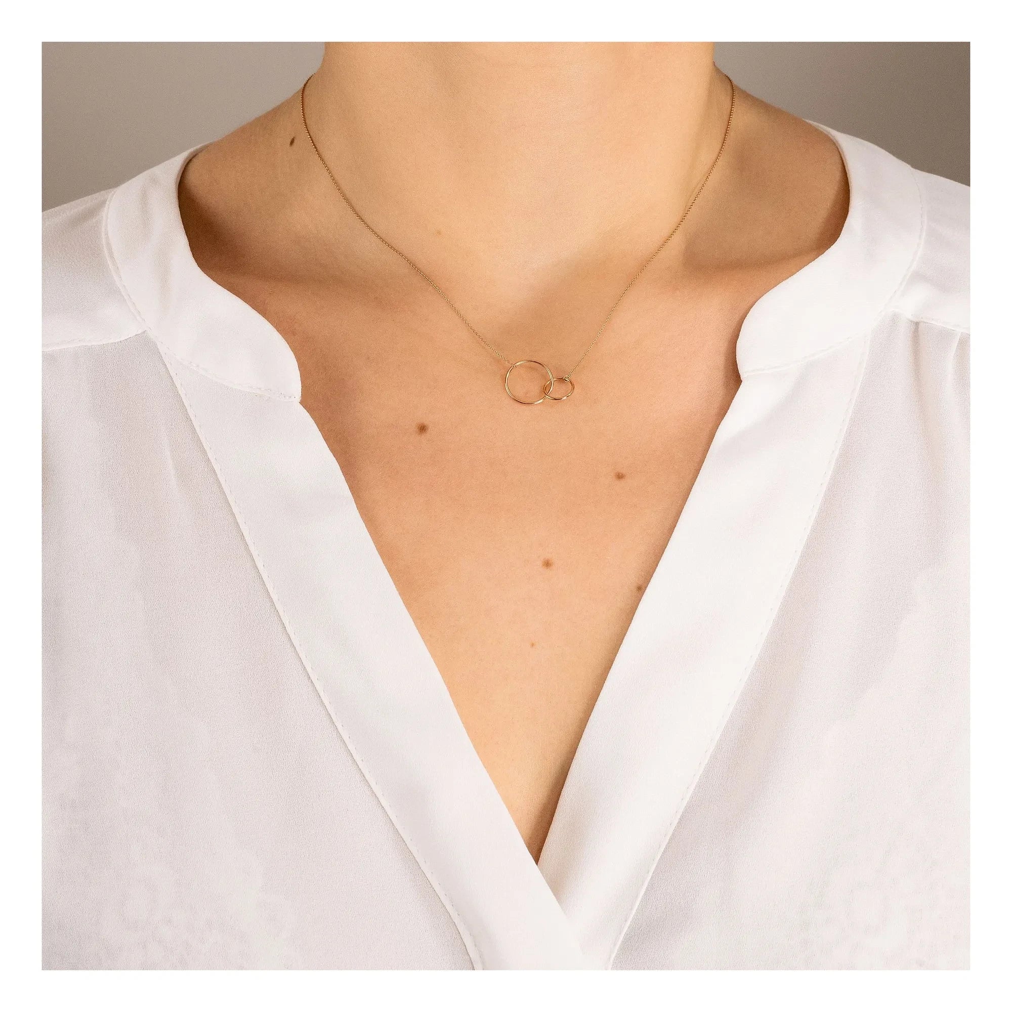 Ginette NY - Tiny Fusion Halskette | Roségold