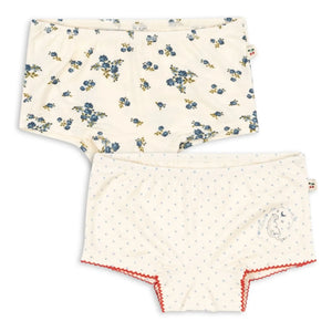 Konges Sløjd - 2er-Pack Mimmi Hipster Pois Modal | Ecru