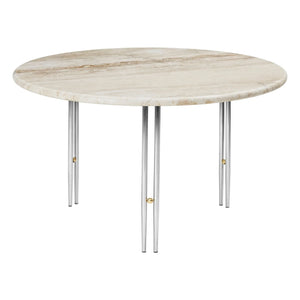 Gubi - IOI Couchtisch Chromfuß D70 cm, GamFratesi | Chrom