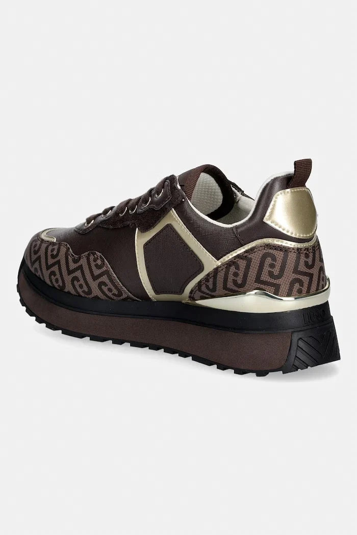 Liu Jo LIU JO MAXI WONDER 01 kadın deri sneaker