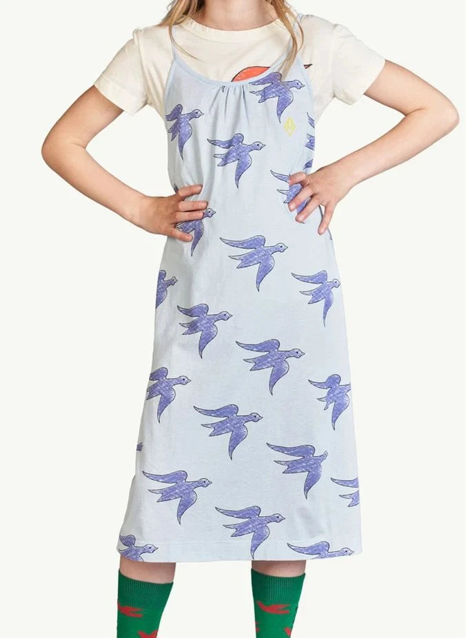 The Animals Observatory - Gazel Birds Kleid | Hellblau