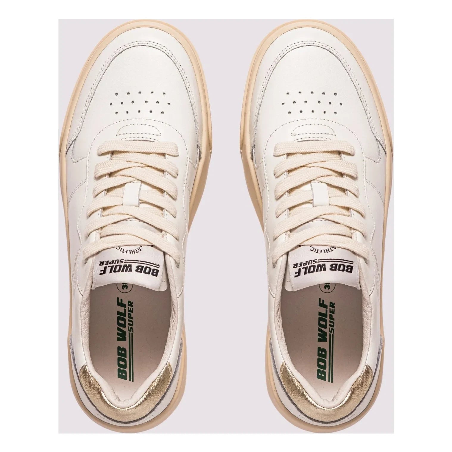 Bob Wolf - Legacy '76 Deri Sneaker | Altın