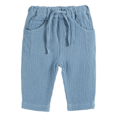 Emile et Ida - Gaze-Baumwollhose | Graublau