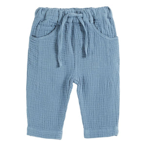 Emile et Ida - Gaze-Baumwollhose | Graublau