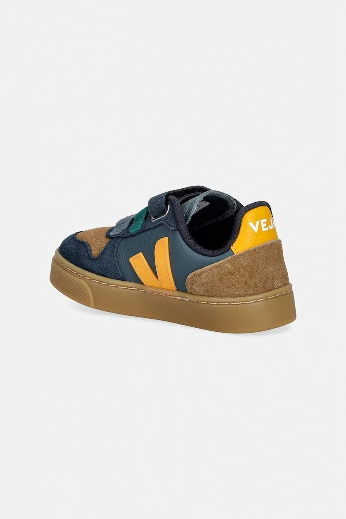 Veja Small V-10 çocuk deri spor ayakkabı